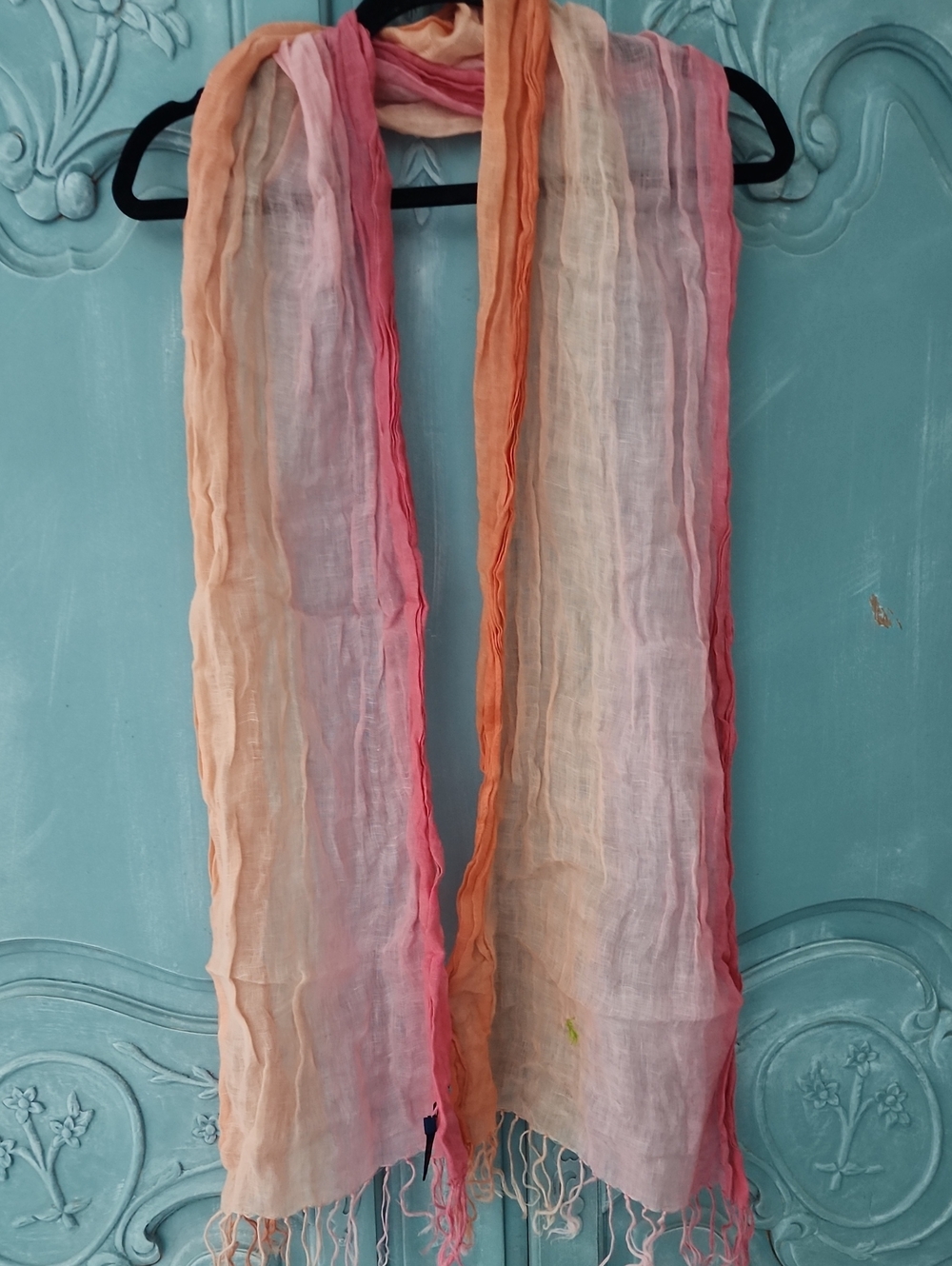 Polo by Ralph Lauren Pink Linen Scarf